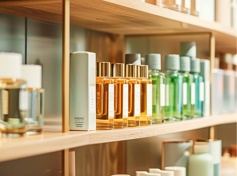 Modernes Branding für Swisscosmetic.Trade inklusive Logodesign, Claim, Website und Printmaterial